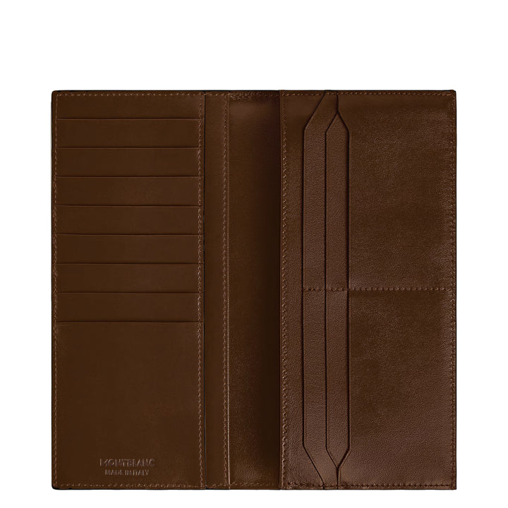 Montblanc wallet 14 Meisterstück compartments, pocket with shaded zipper 220318