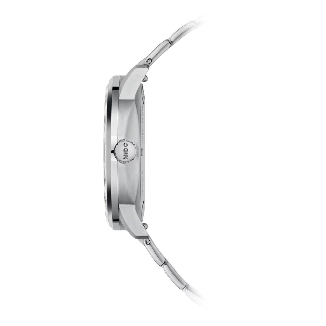 Velitelka hodinek Mido Lady 35mm Madreperper Diamonds Automatic Steel M021.207.11.106.00