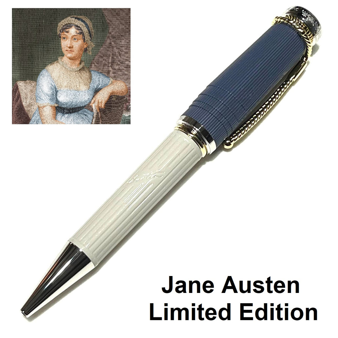 Montblanc bolígrafo de bolas Escritores Edición Homenaje a Jane Austen Edición Limitada 130674