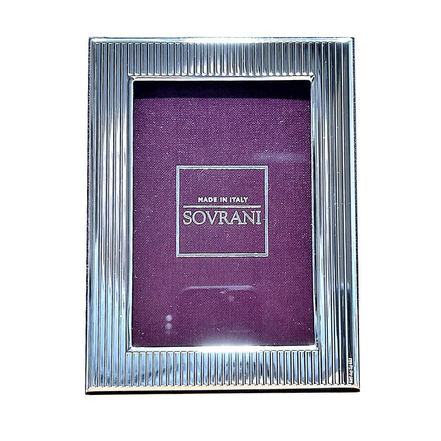 Souverain Silver Frame Bilaminé Photo 9x13cm B473