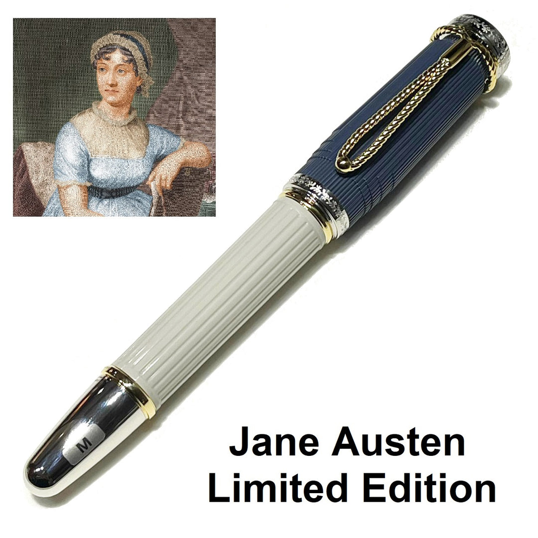Montblanc springvand forfattere udgave hyldest til Jane Austen Limited Edition Punta M 130672
