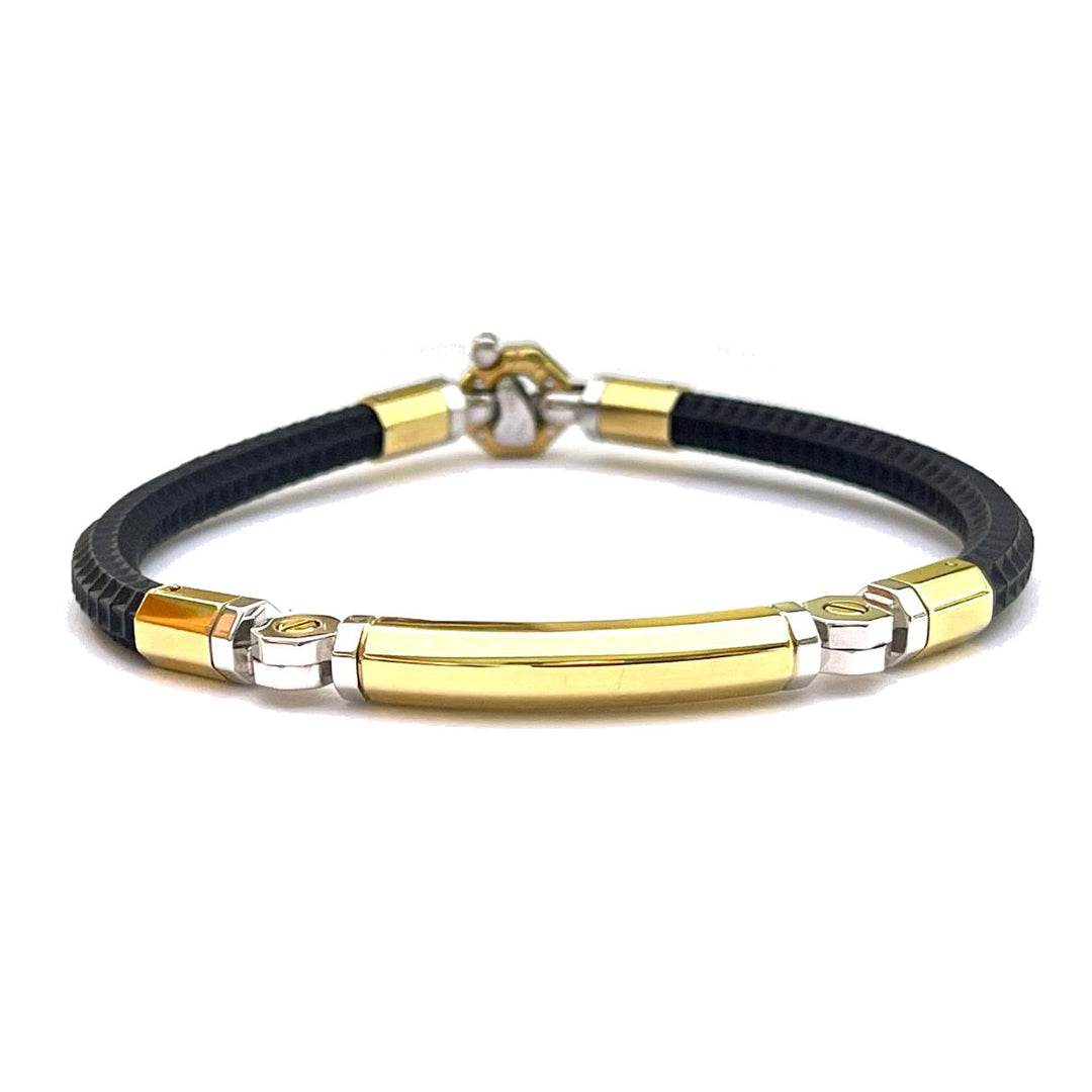 Barakà Gold armbånd 18kt Caucciù BR21070