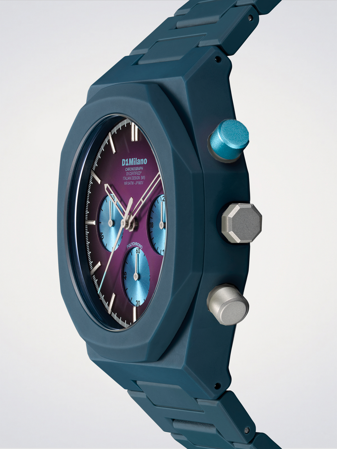 D1 Milano Blue Spectrum Polychrono 手表 40.5 毫米 D1-PHBJ20