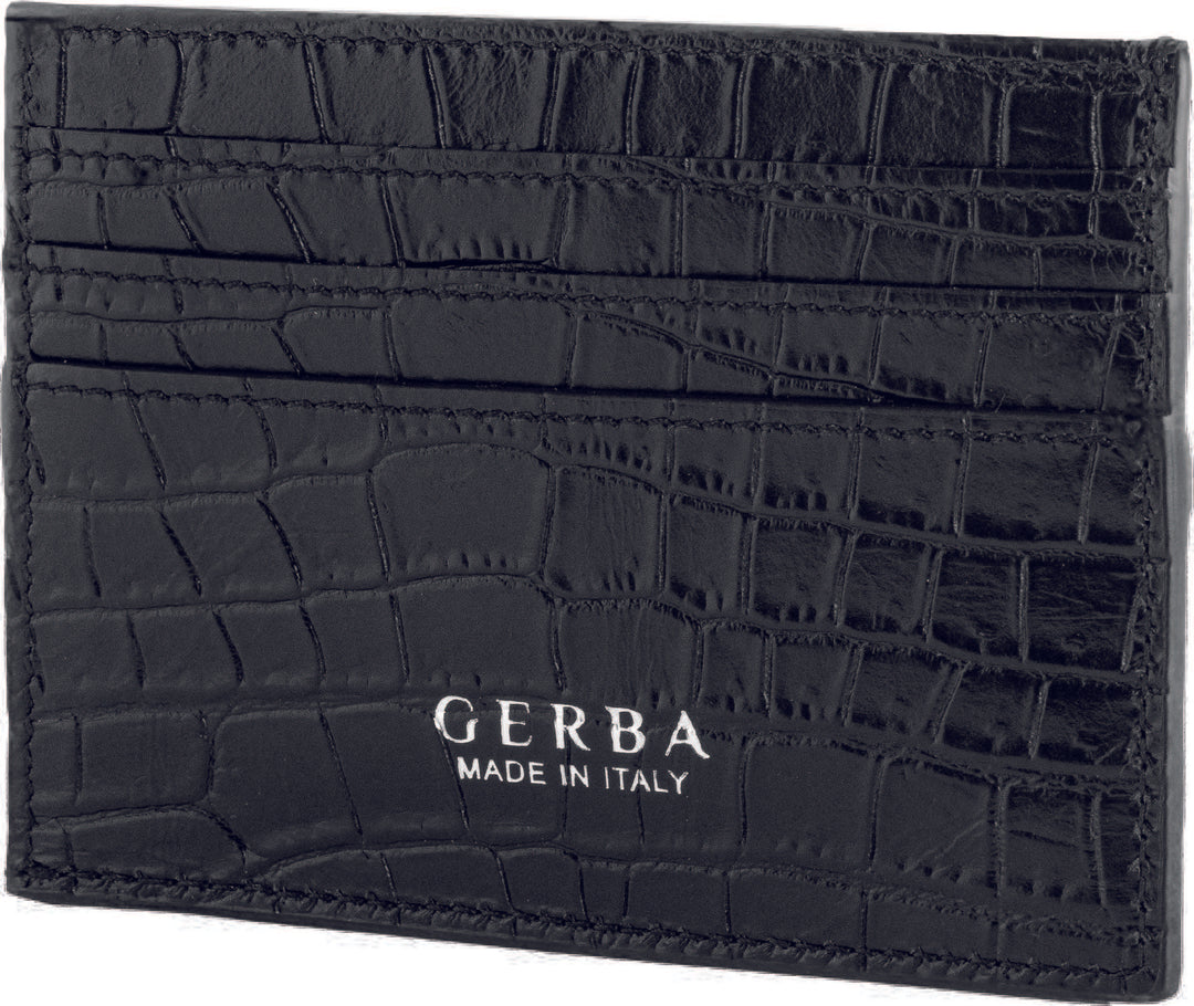 Gerba c.credito en veau coco et logo gerba argenté