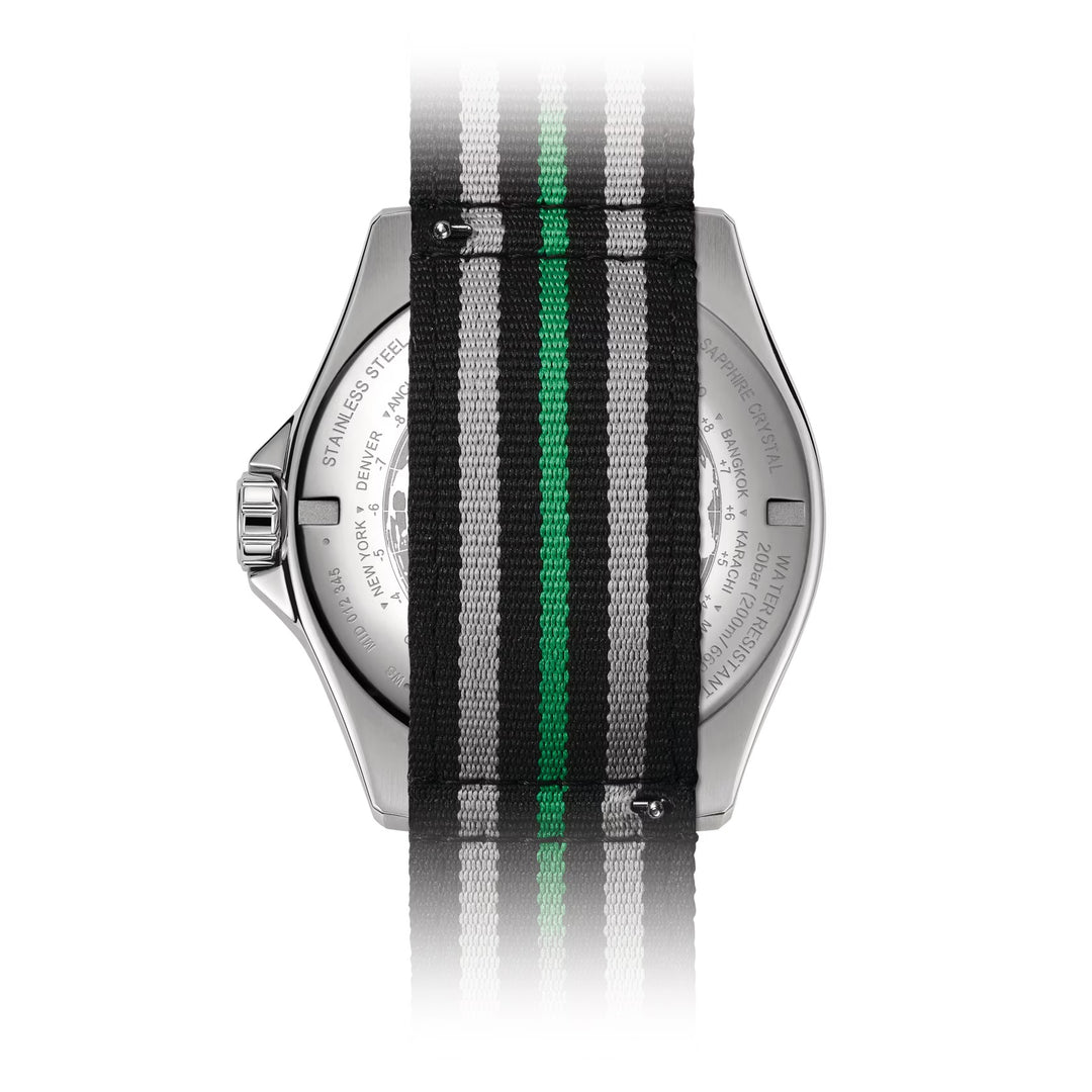 Zegarek Mido Ocean Star GMT 44mm czarna automatyczna stal M026.629.11.051.03