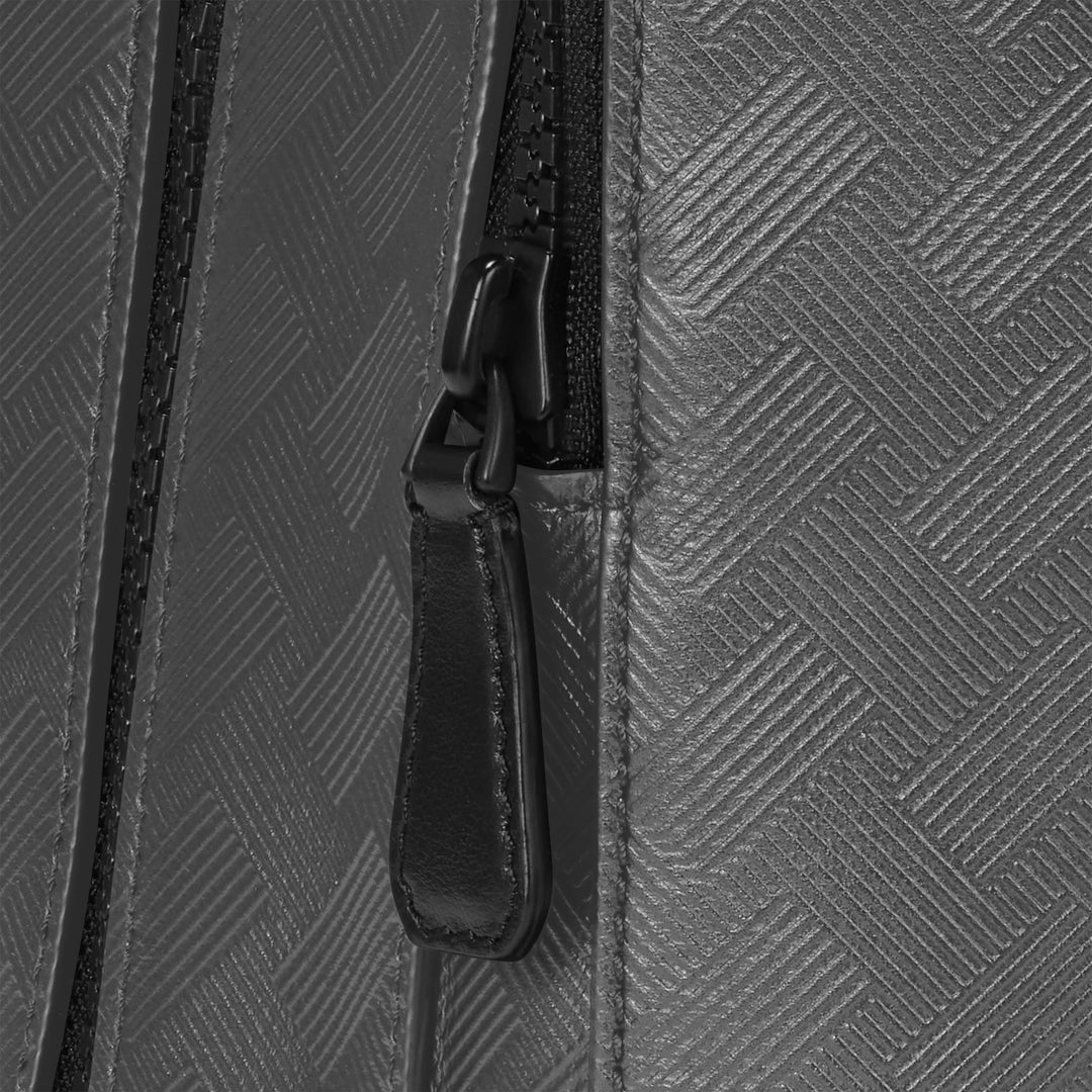 Montblanc mór Backpack 3 Scagadh Fíor 3.0 Grey 131749
