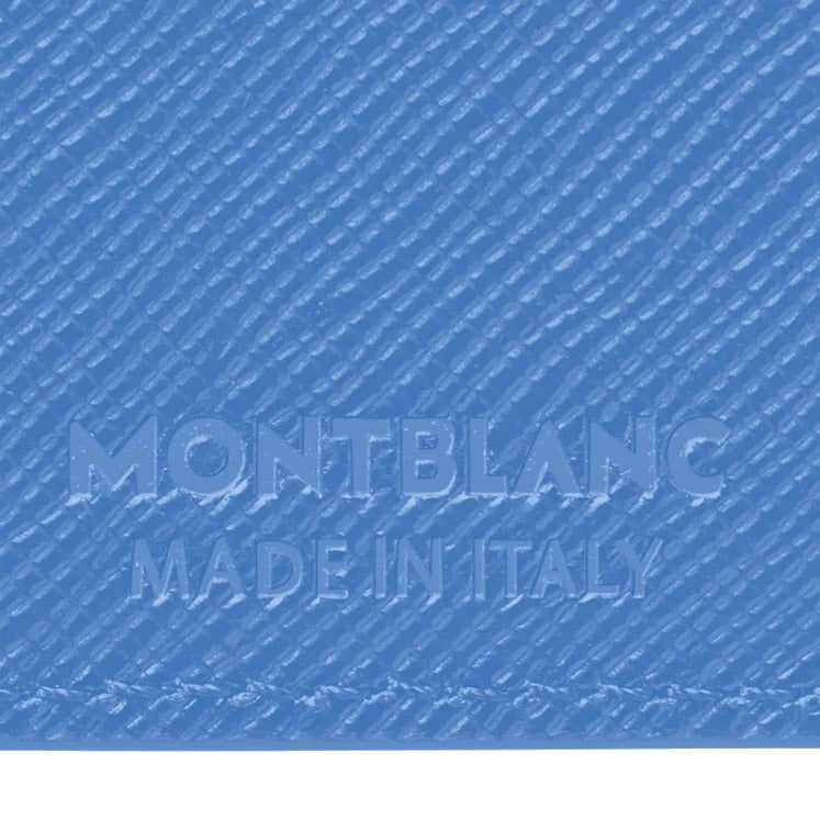 Karta karty Montblanc 5 Sartorial Dusty Blue 198245 Przedziały