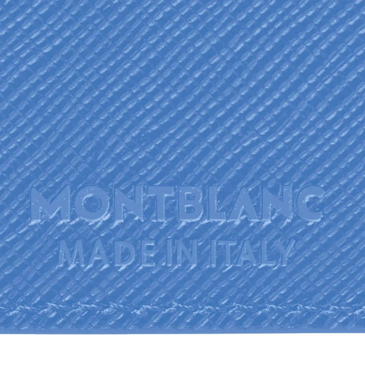 Montblanc Card Card 5 Compartimentos empoeirados de azul 198245
