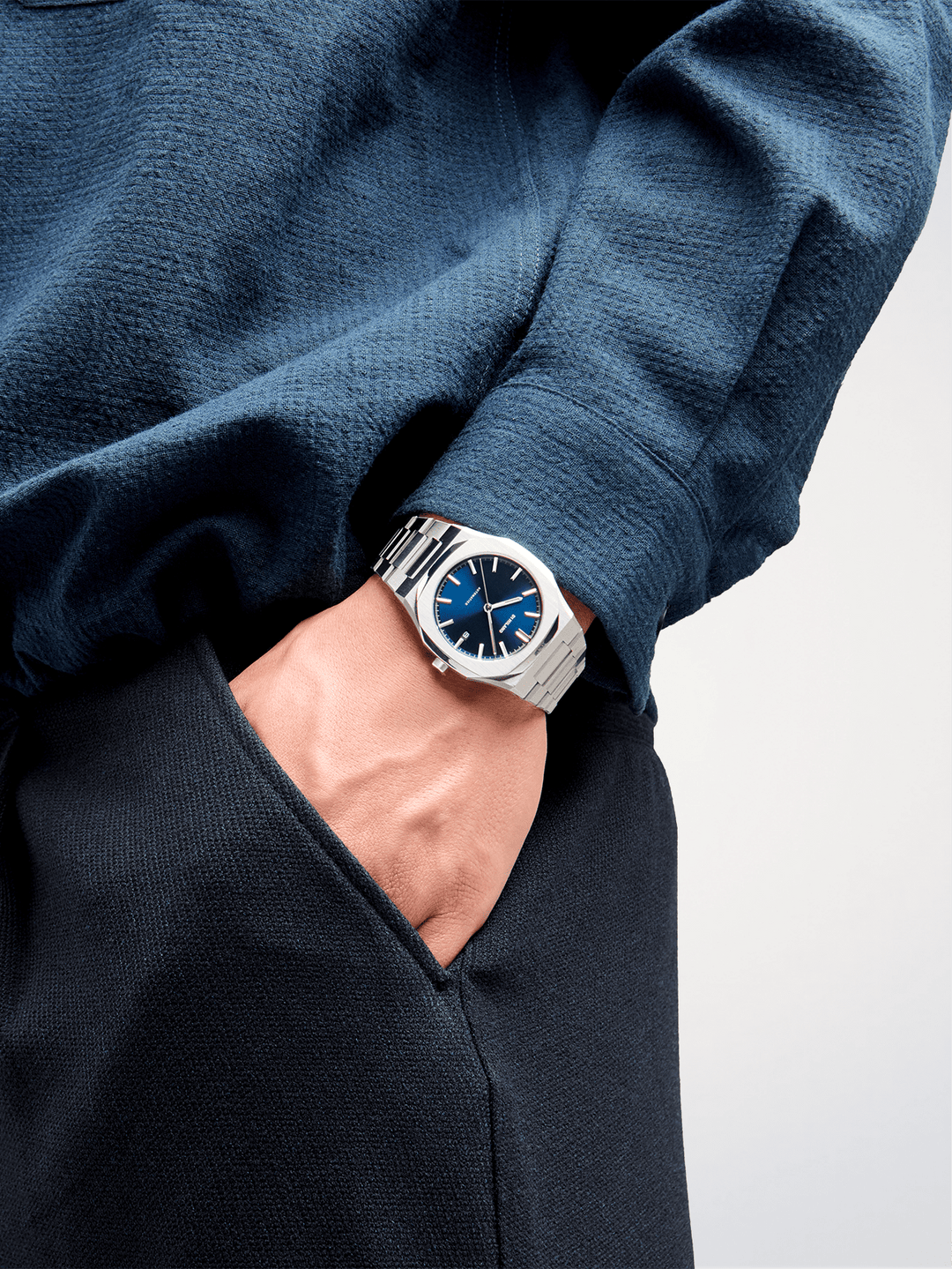 D1 Milano Blue Automatic 41,5 mm D1-ATBJ11