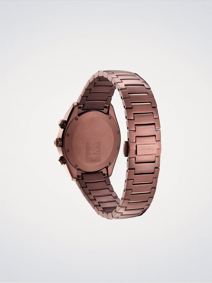 D1 Milano Essential Marron Chronographe 40 mm D1-CHBJ22