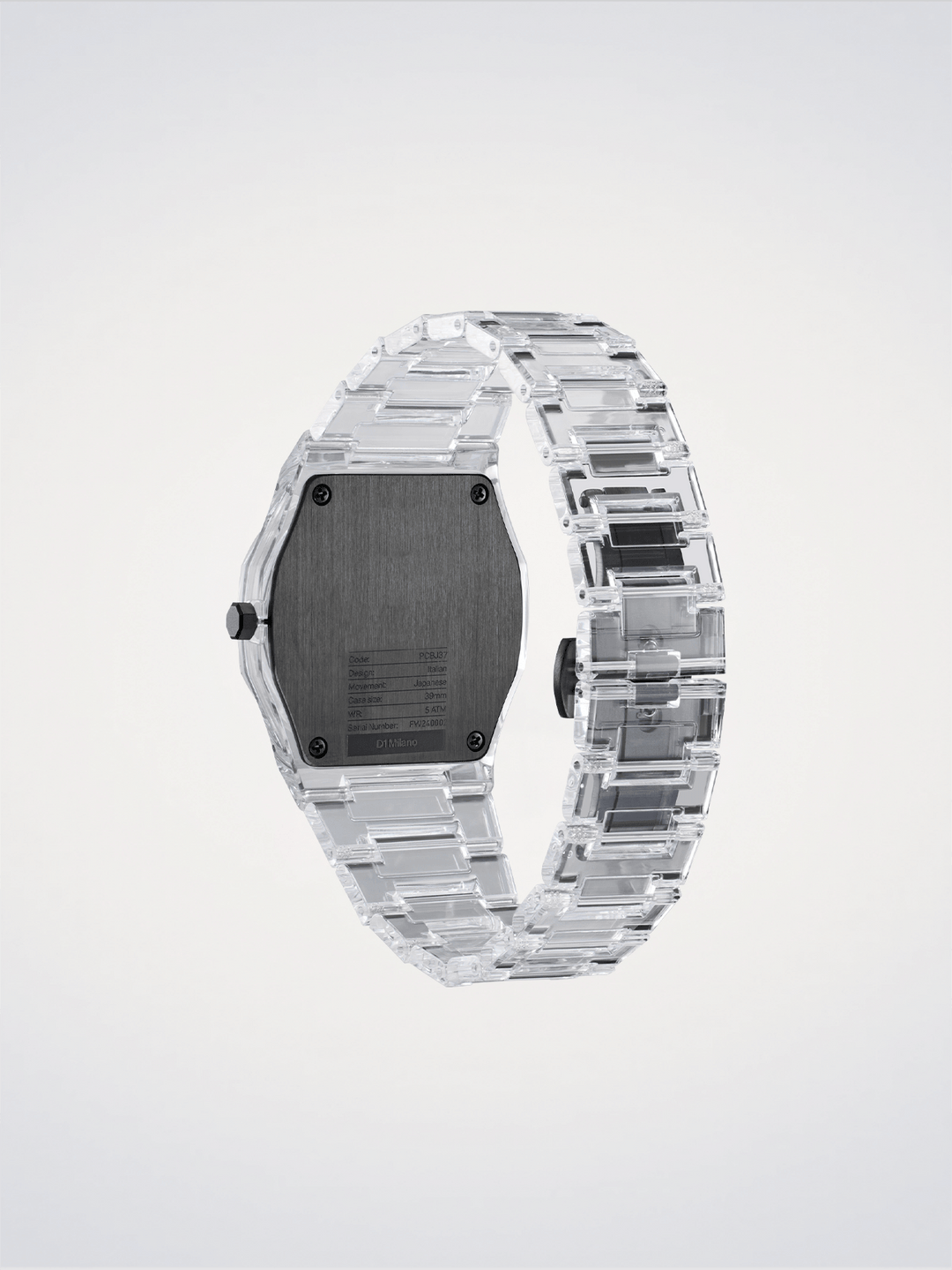 D1 Milano Exp_Nailon Blanco 39 mm D1-NYBJ01