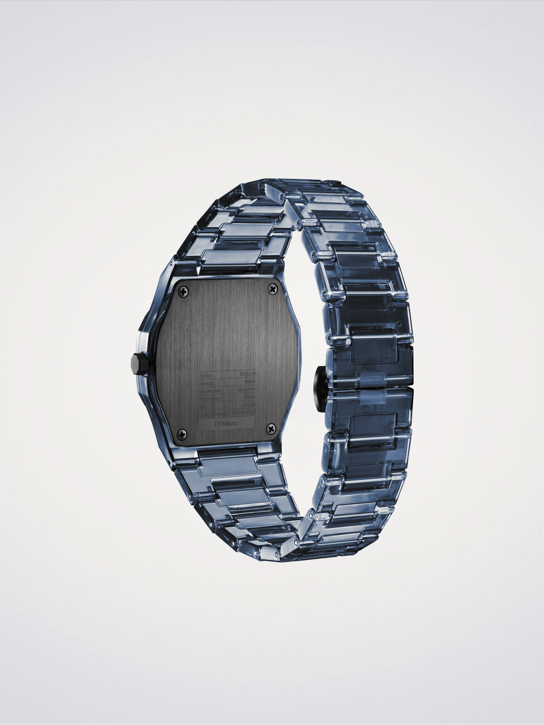 D1 Milano Exp_Nylon Cobalto 39 mm D1-NYBJ05