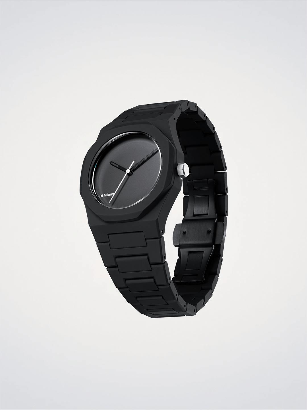 D1 Milano Black_01 Ρολόι Polycarbon 37mm D1-PCBU07
