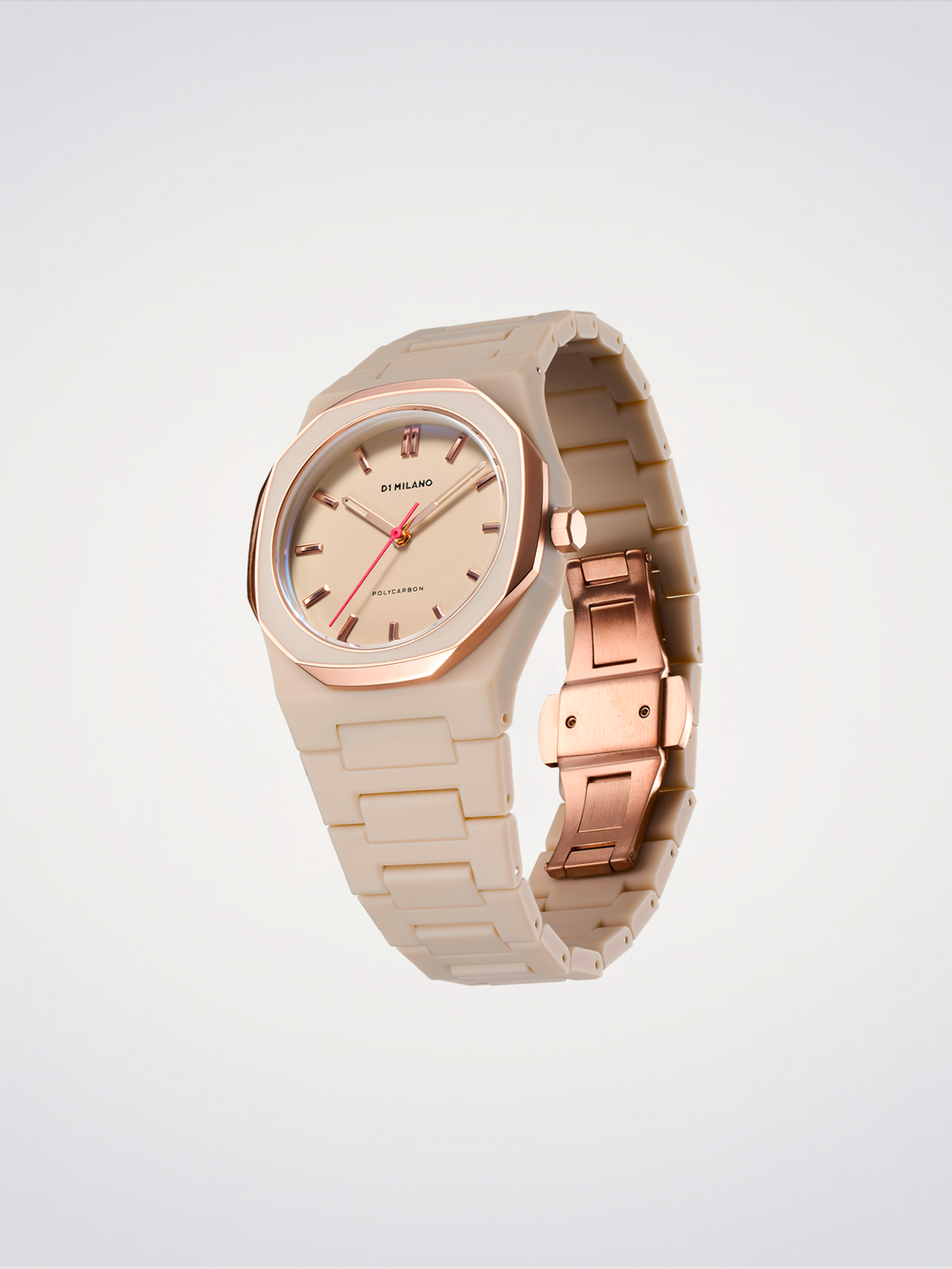 D1 Milano Akebia Mesh polycarbon kello 37mm D1-PCBU15