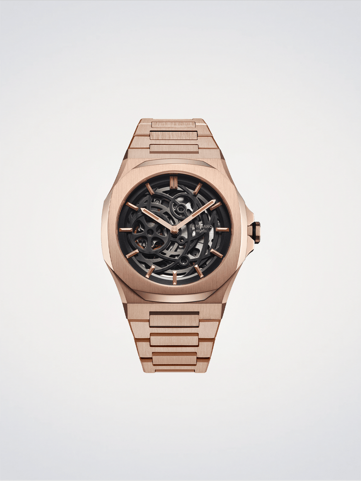 D1 Milano Rose Gold Skelett 41,5 mm D1-SKBJ12