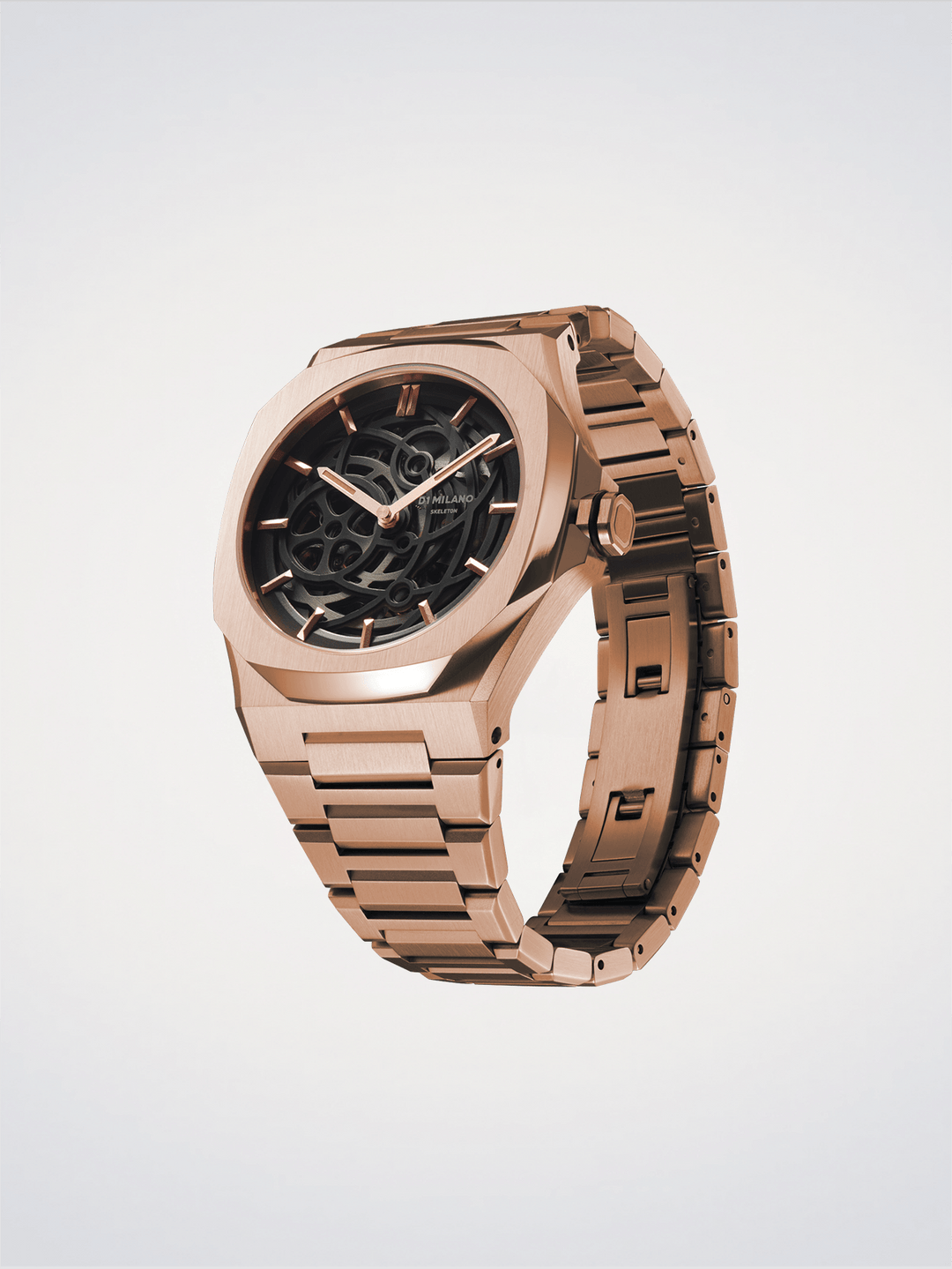 D1 Milano Rose Gold Skelett 41,5 mm D1-SKBJ12