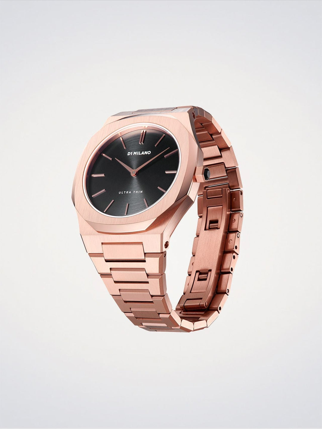 Reloj ultradelgado D1 Milano Rose Night 34 mm D1-UTBL06