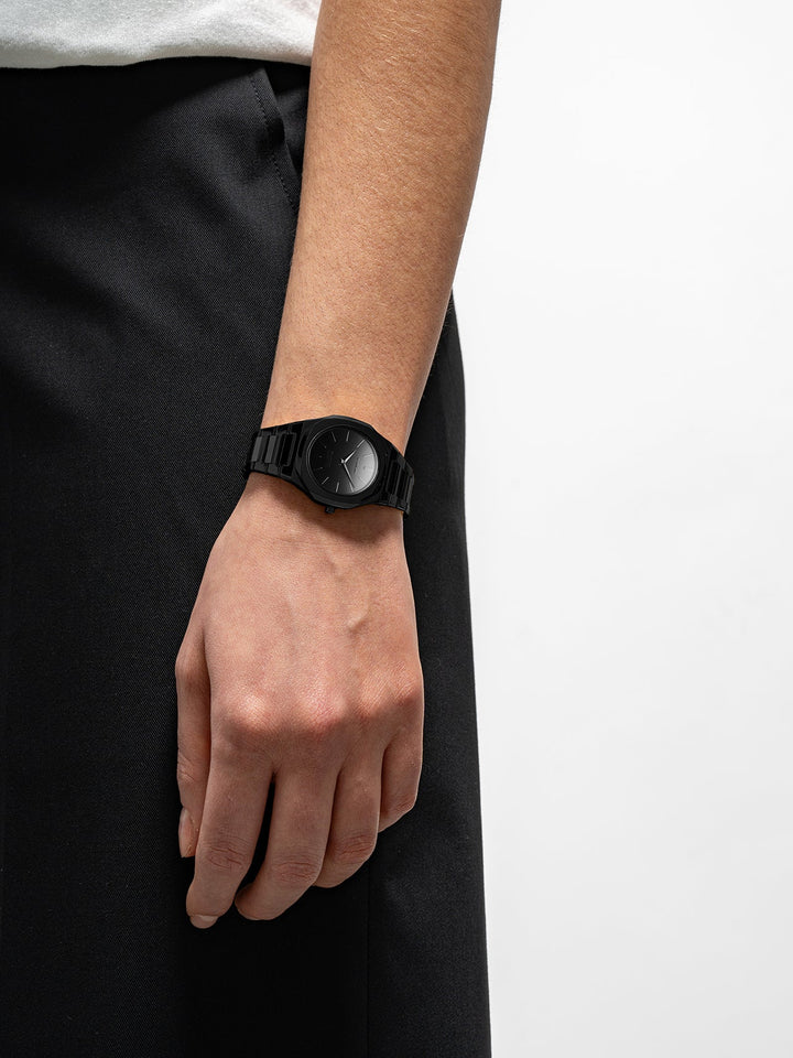 D1 Milano Black Gleam Ultra Thin Kello 30 mm D1-UTBL41
