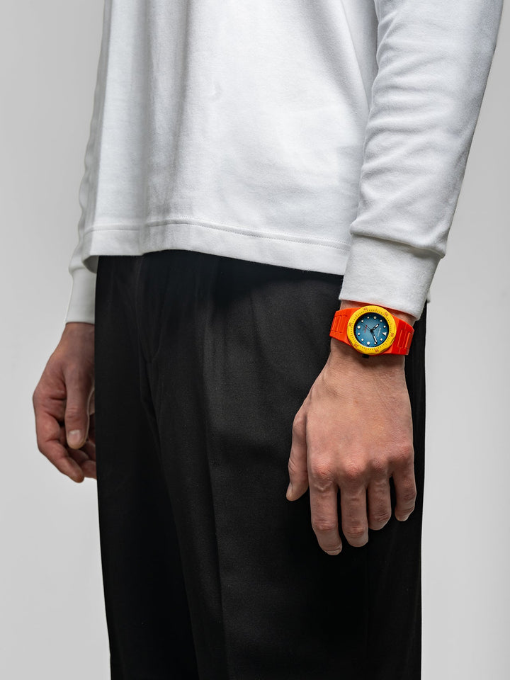 D1 Milano Fire Duikhorloge Polycarbon 40,5 mm D1-PDBJ05