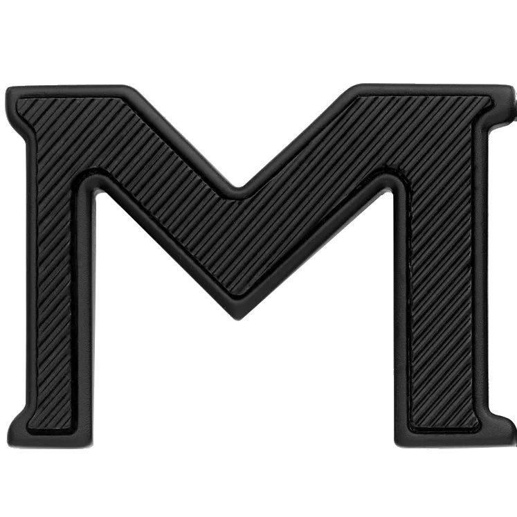 Реверсивный ремень Montblanc с пряжкой M Extrem 3.0 черный / черный гладкий 198646