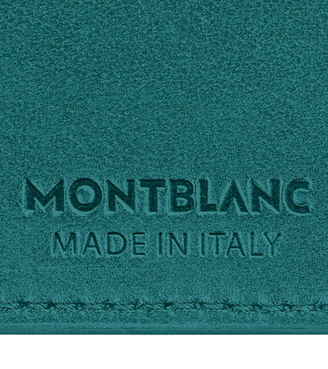 Montblanc porte-cartes 6 compartiments Extreme 3.0 Fern Bleu 131772