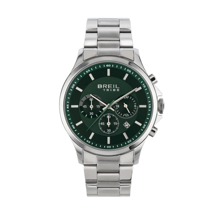 Breil Watch Kart Chrono 43mm groen Quartz Steel EW0660