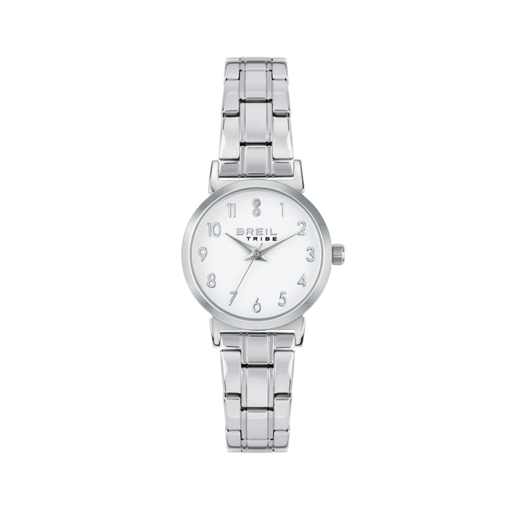 Breil beautiful clock 28mm white quartz steel ew0688