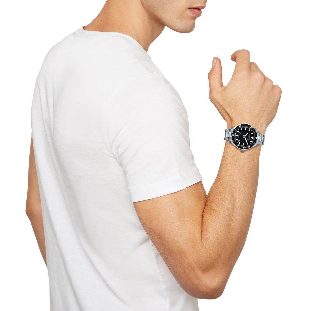 Breil OverHand 39mm Black Quartz Quartz Ew0716