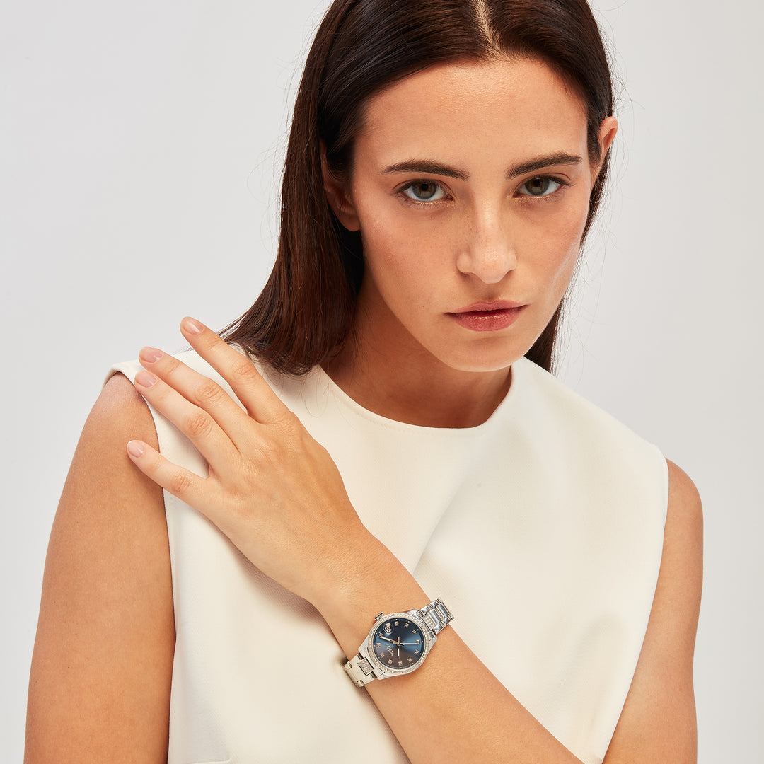 Breil Classic Elegance 32mm Blue Watch Blue Quartz Steel EW0723