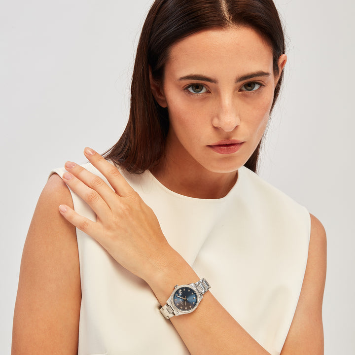 Breil Classic Elegance 32mm Blue Watch Blue Quartz Steel EW0723