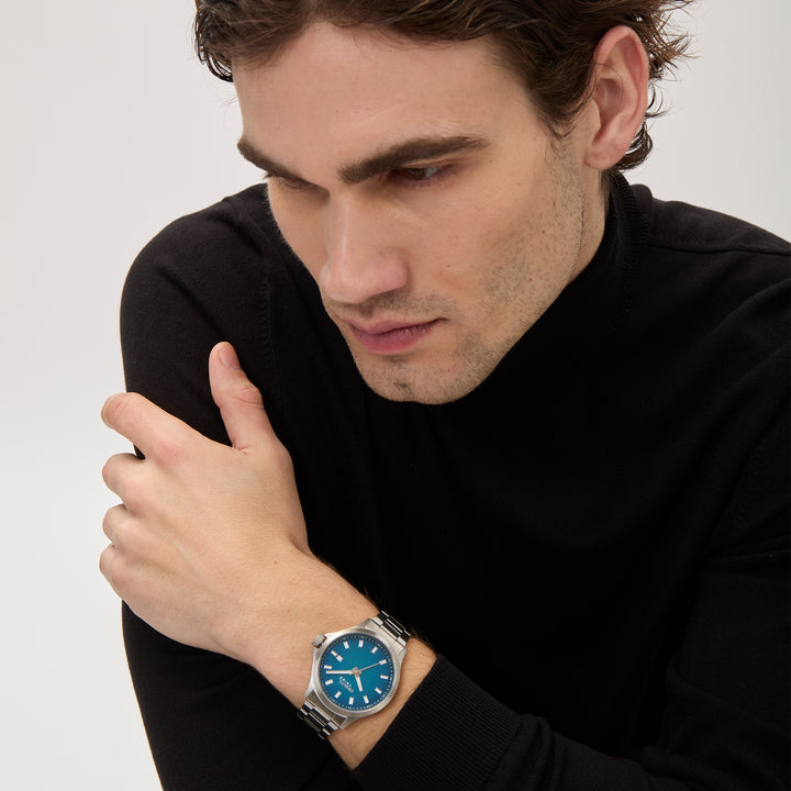 Breil watch kai 41mm blue quartz steel ew0780