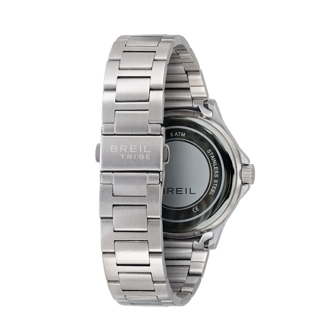 Breil watch kai 41mm silver quartz steel ew0783