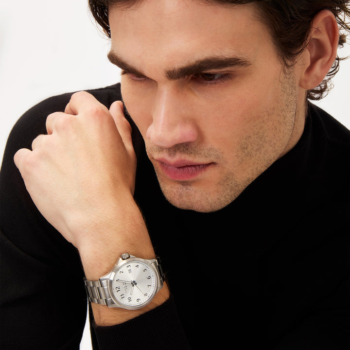 Breil watch kai 41mm silver quartz steel ew0783