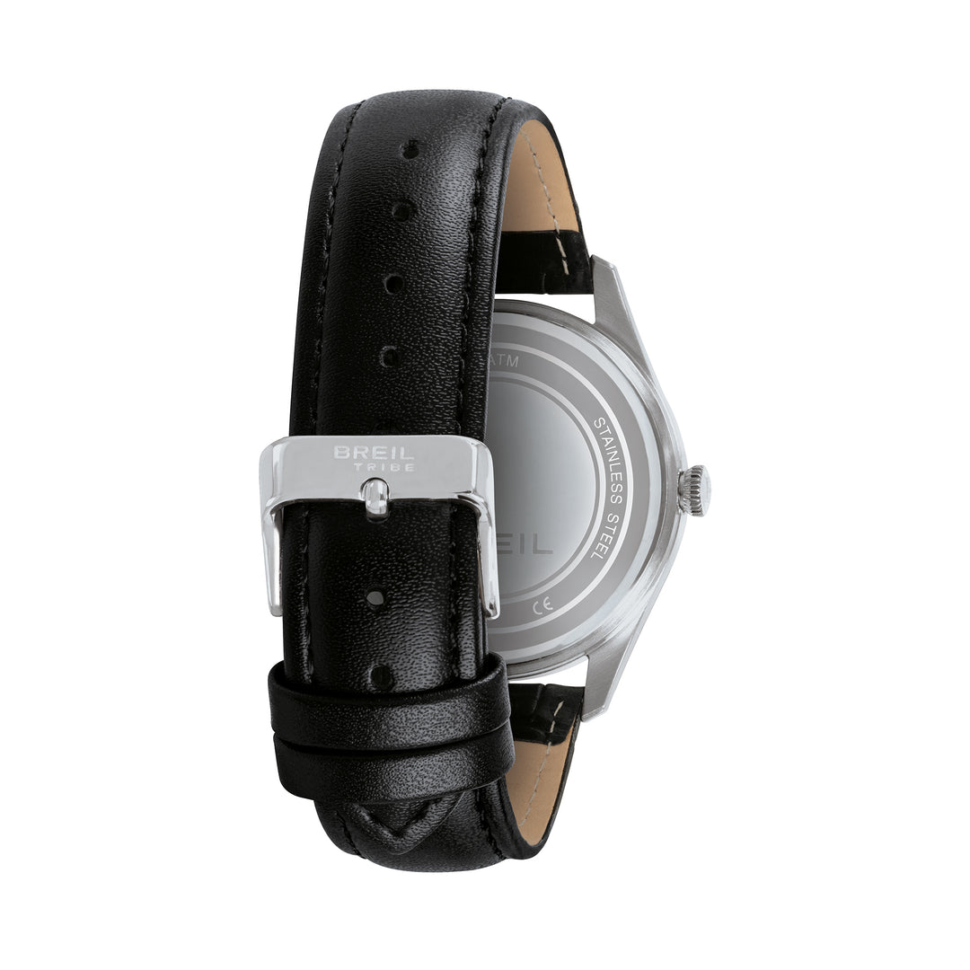 Breil Watch Refine 39mm Black Quartz Steel EW0791