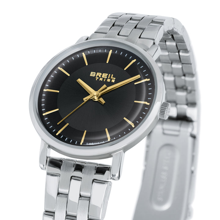 Breil watch esme 28mm black quartz steel ew0800