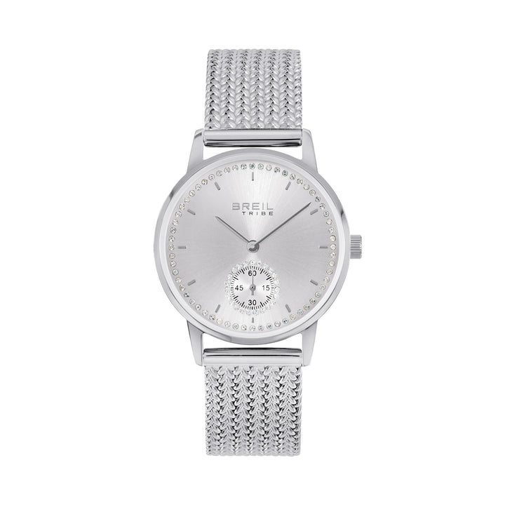 Breil watch drop 32mm silver quartz steel ew0801