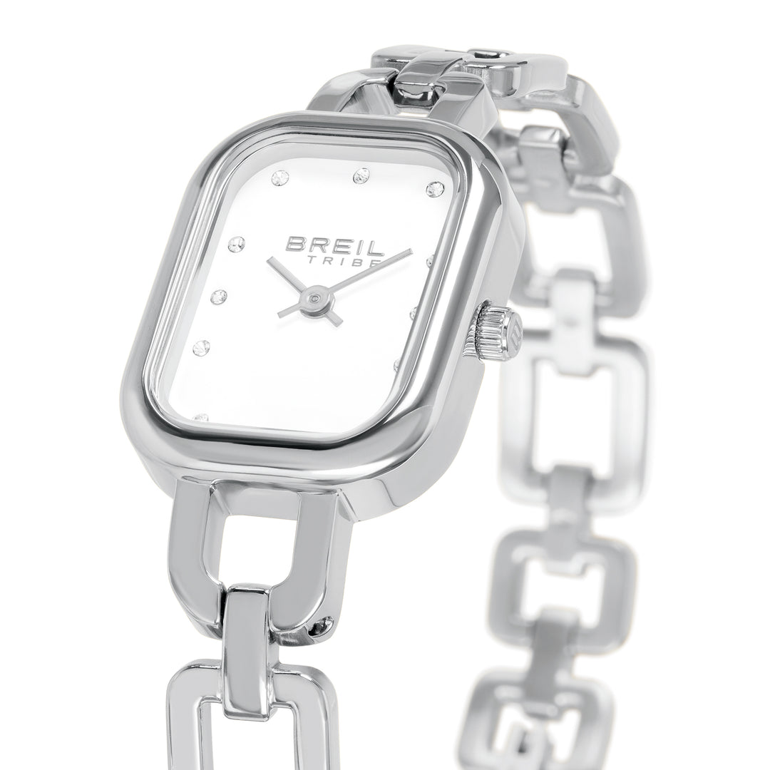 Breil watch bon ton 28mm white quartz steel ew0812