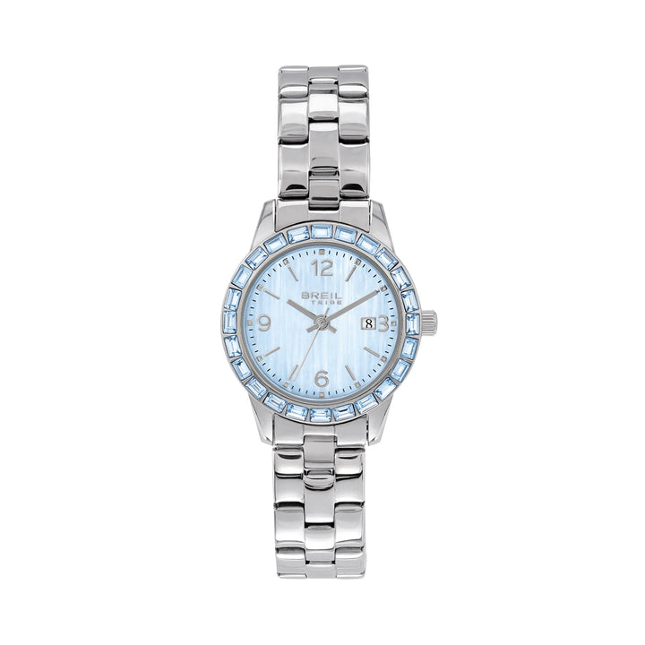 Reloj Breil Glow And Go 30mm nácar cuarzo azul acero EW0823