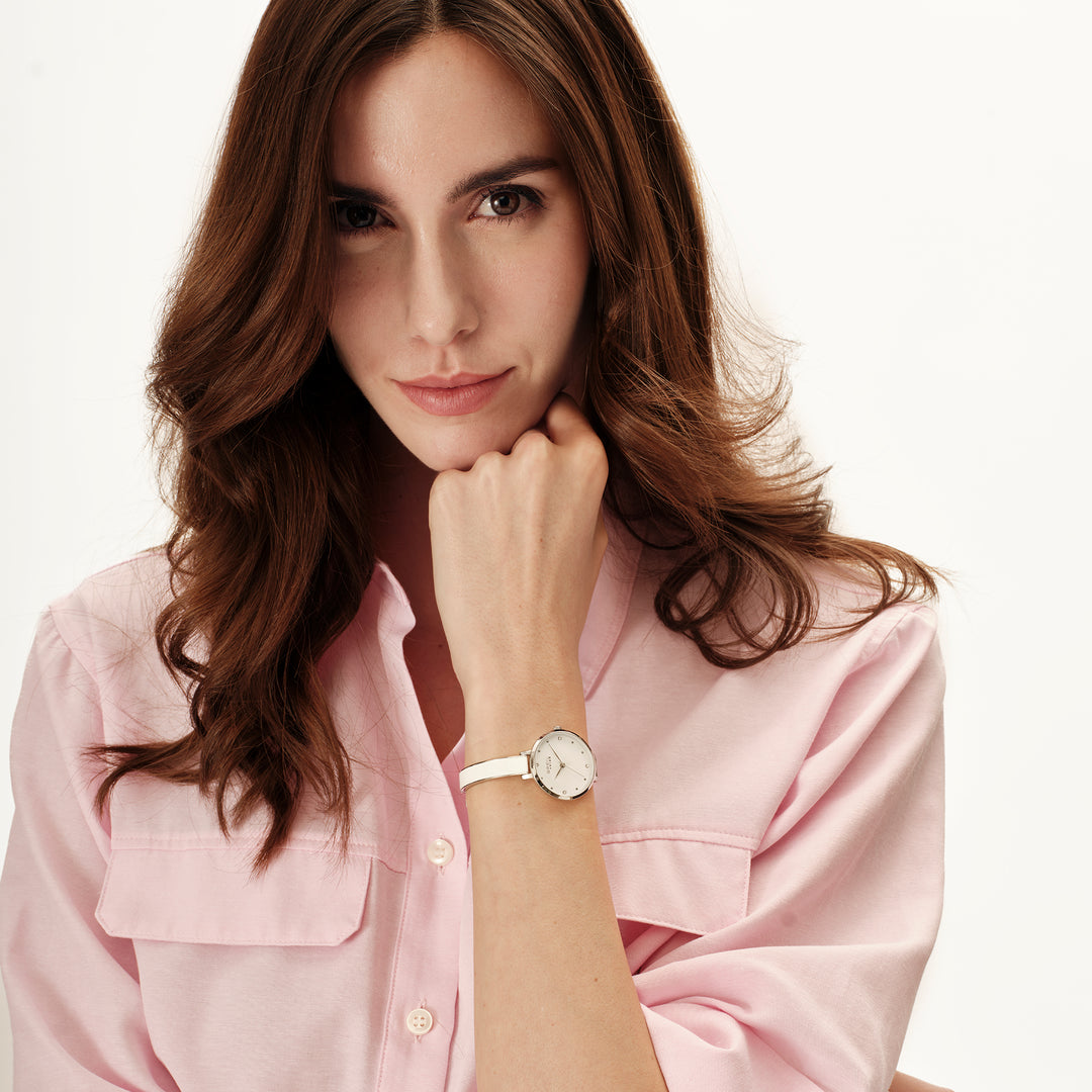 Breil 手表 Sorbet Time 30 毫米白色石英钢 EW0826