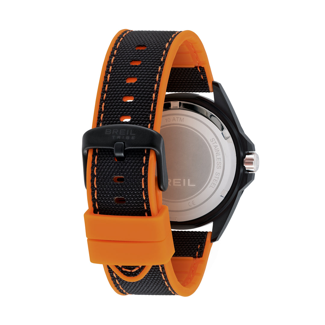Breil orologio Black Horizon 42mm nero quarzo acciaio finitura PVD nero EW0835