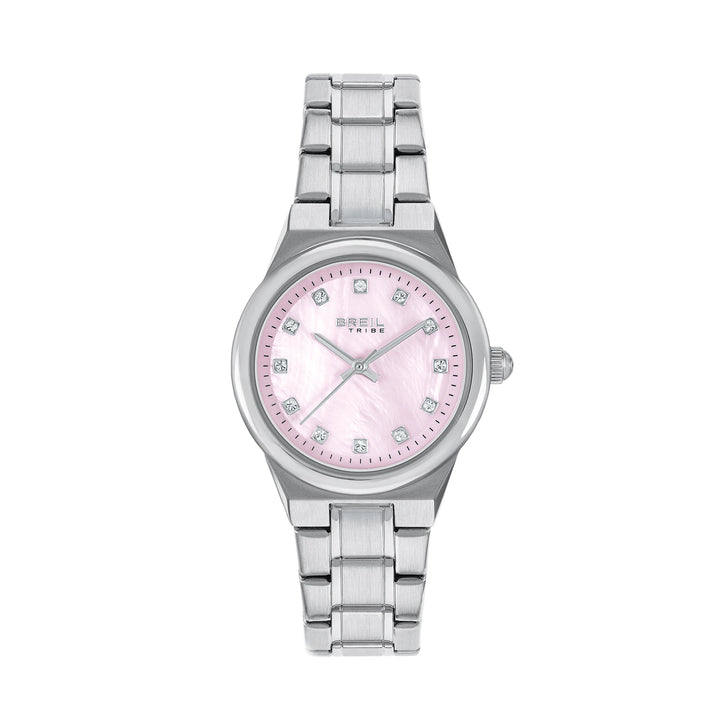 Relógio Breil Fiji 30mm aço quartzo rosa EW0853