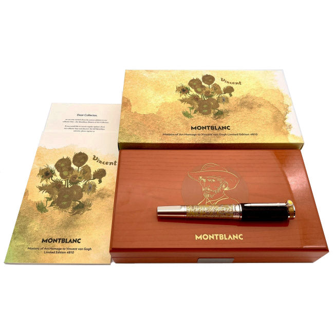 Montblanc Masters of Art Hommage aan Vincent van Gogh Limited Edition 4810 Punta M 129155