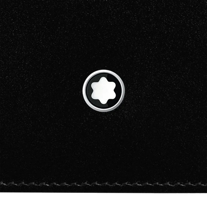 Montblanc Wallet 4 -fack med Portamonete Meisterstück Black 7164