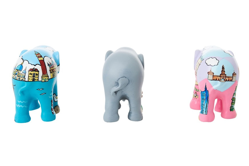 Elephant Parade multipack olifanten Bella Italia - Venetië + Mosha Loves Italia + Milaan