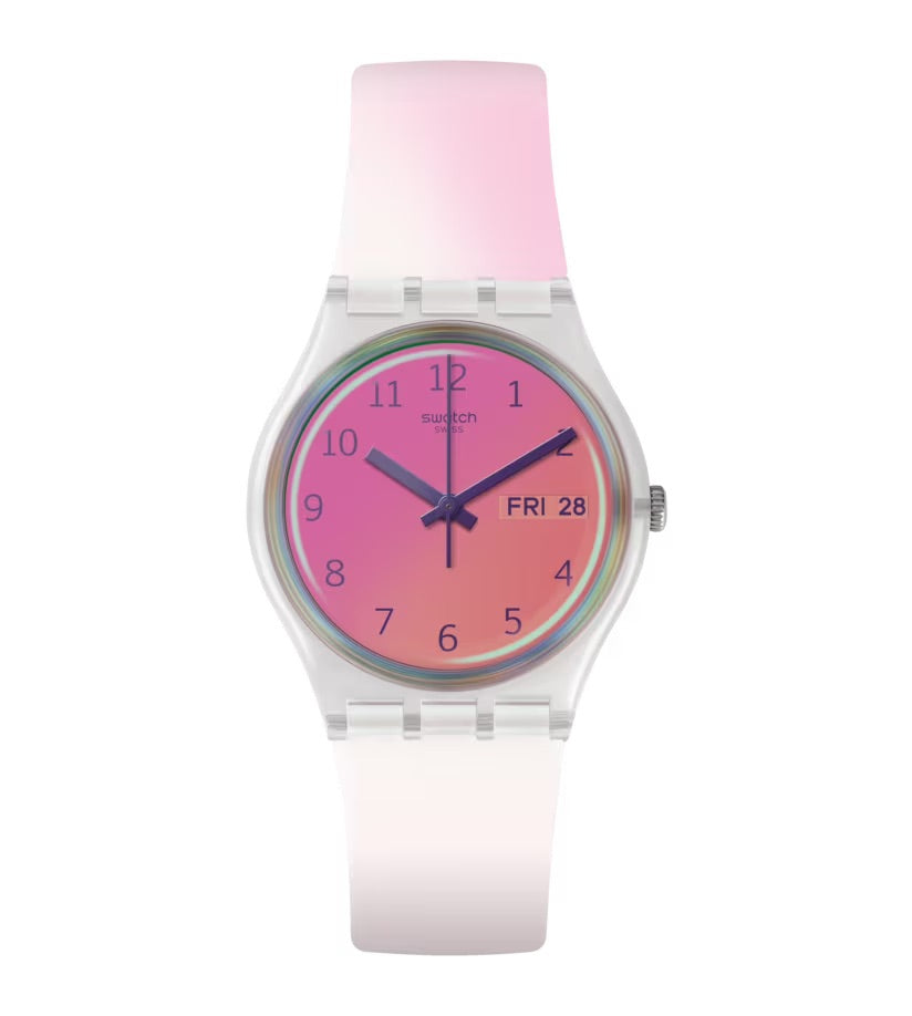 Swatch orologio ULTRAFUSHIA Originals Gent 34mm GE719