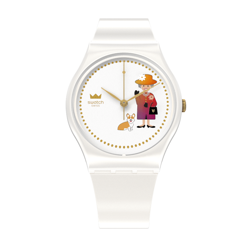 ساعة Swatch HOW MAJESTIC Originals Gent 34mm GZ711