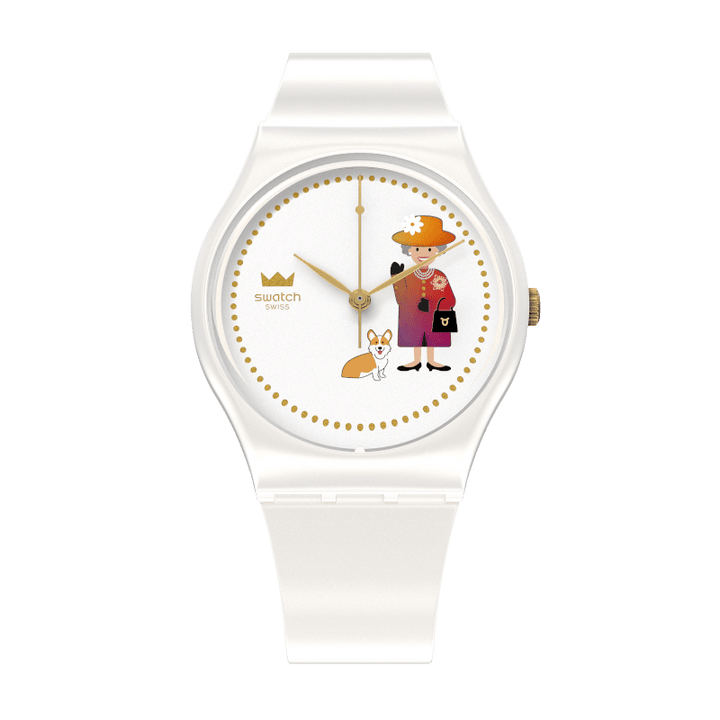 ساعة Swatch HOW MAJESTIC Originals Gent 34mm GZ711