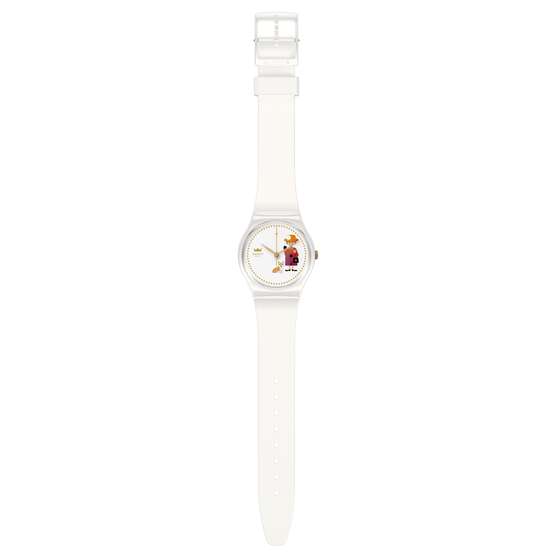 ساعة Swatch HOW MAJESTIC Originals Gent 34mm GZ711