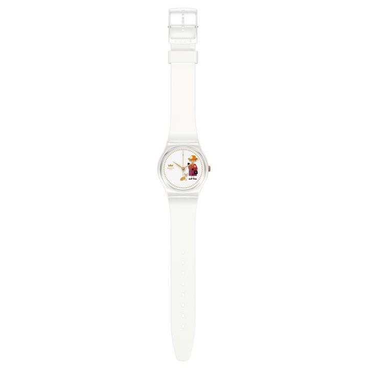 ساعة Swatch HOW MAJESTIC Originals Gent 34mm GZ711