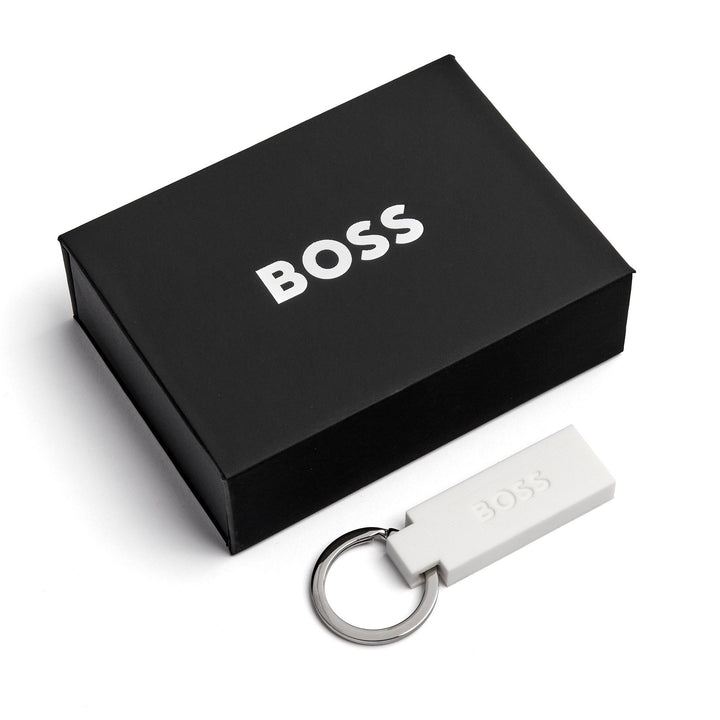 Hugo Boss Keyring Edge Iconic White HAK421W
